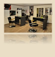 Friseursalon Bellissimo Salonhauptbereich